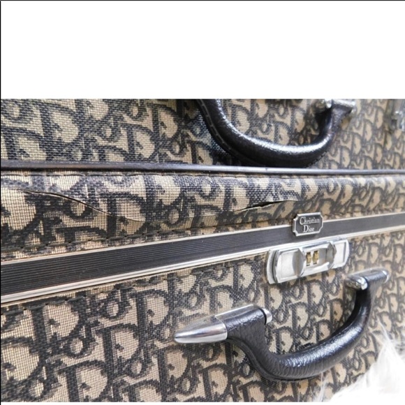 Three vintage Christian Dior monogram hard luggage - Picture 2 of 9